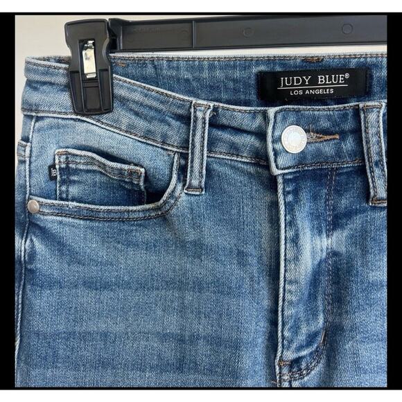 Judy Blue Skinny Fit Capri Jeans Size 5 / 27 Stretch - Picture 3 of 8